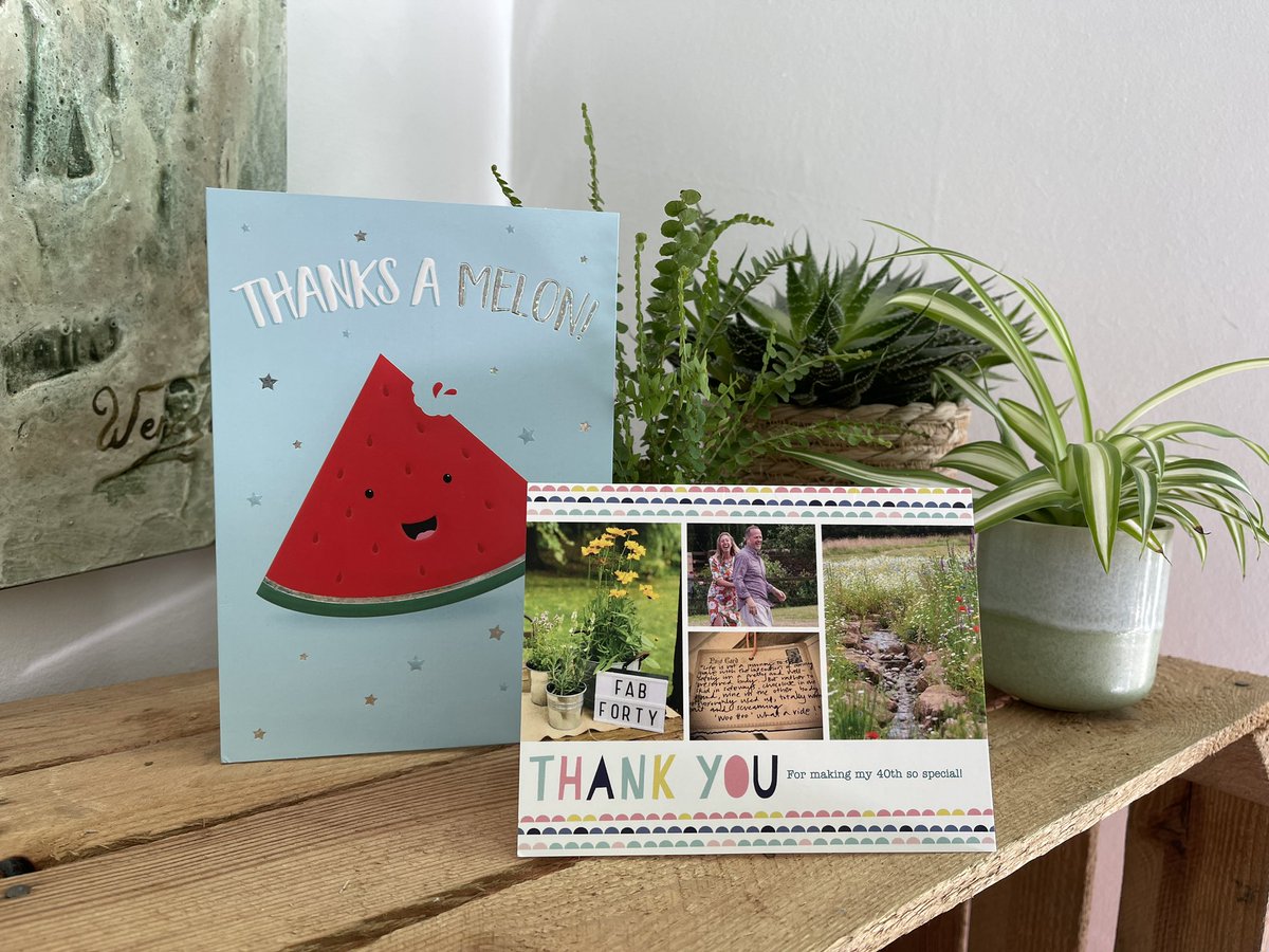 Received two thank you cards in one day; that’s how we roll #FridayFeeling #ThankYou