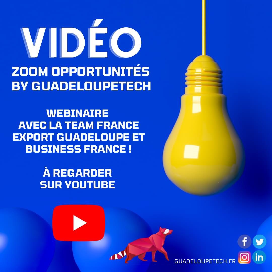 Vous avez raté le ZOOM opportunités de mardi dernier ? 
Session de rattrapage : youtu.be/pBbIHsqjvYg

#tech #numérique #export