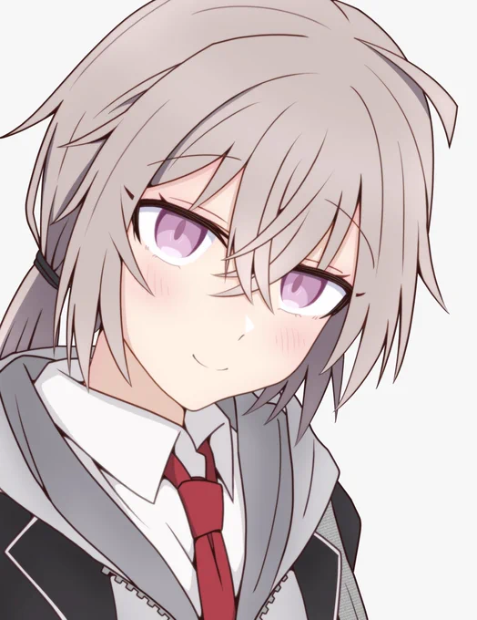 これは少し肌寒くなってきた季節の後輩M200ちゃん(ブレザー+パーカー)です。
「帰りましょうか、先輩」
#M200 #ドールズフロントライン 