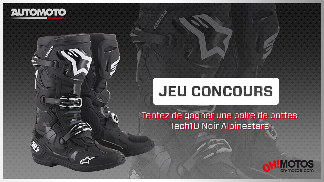 chaine_automoto's tweet photo. Ce week-end, c'est le Grand Prix #MXGPFrance !
Pour fêter ça, on vous fait gagner avec OH-MOTOS une paire de bottes de la marque Alpinestars 🔥

Pour participer👉 RT &amp; Follow https://t.co/tmVVnaYNEr