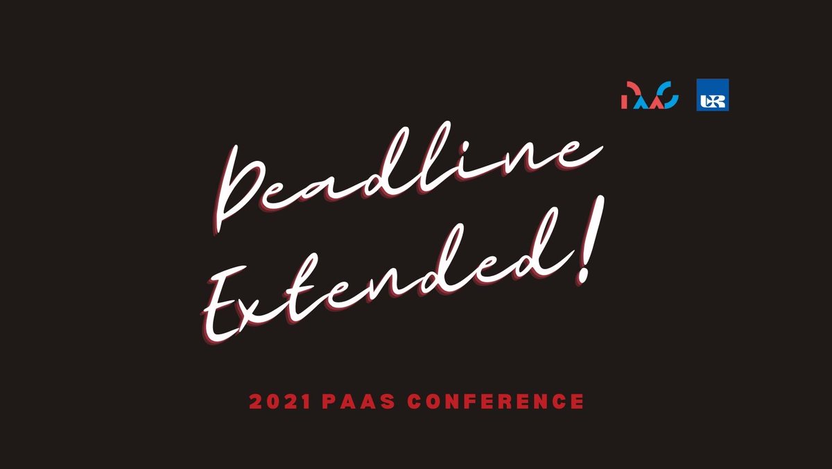 Thank you for all the amazing proposals! Don't worry if you didn't manage to submit your abstract, you may still send it until October 10!!!  Details paas2021.ur.edu.pl #AmericanStudies #conference #cfp #PhDresearch #envhum #AcademicTwitter #americanculture #envhum #Dystopia