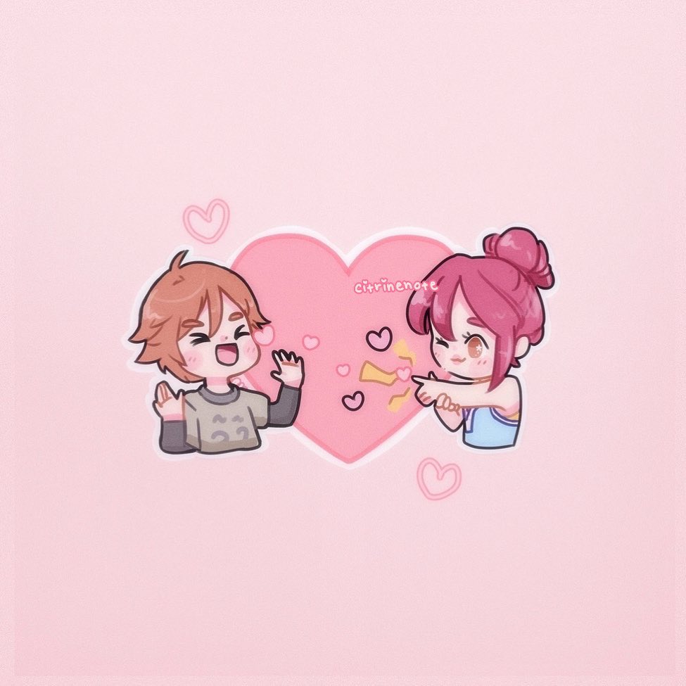 citrinenote's tweet photo. Chibi love! ψ(｀∇´)ψ they’re so wholesomeee💘✨ #LovelyComplex https://t.co/Ioc7N4H0VB