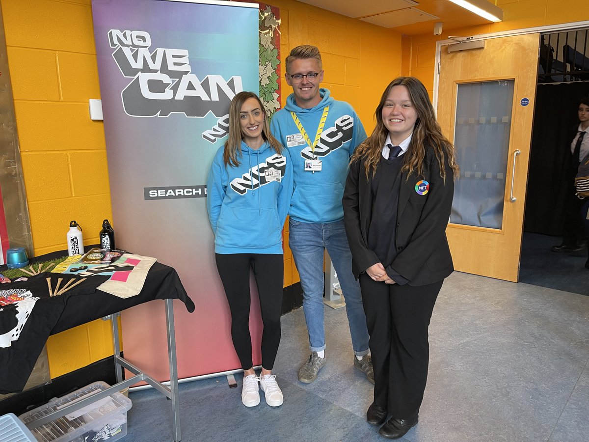 BristolMet's tweet photo. Sarah and Billy from the NCS team are joined by Jada in today's lunch time pop-up @NCS @Cabotfederation https://t.co/TUiZEB8Hfh