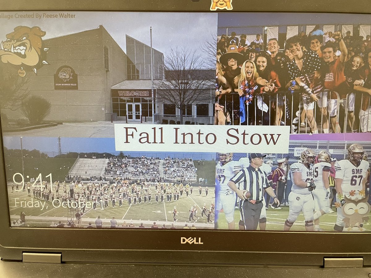 BulldogEducator's tweet photo. @ReeseWalter2 I love my Fall screensaver!! 🐶 🏈 🍁 https://t.co/NI6P7GHjuU