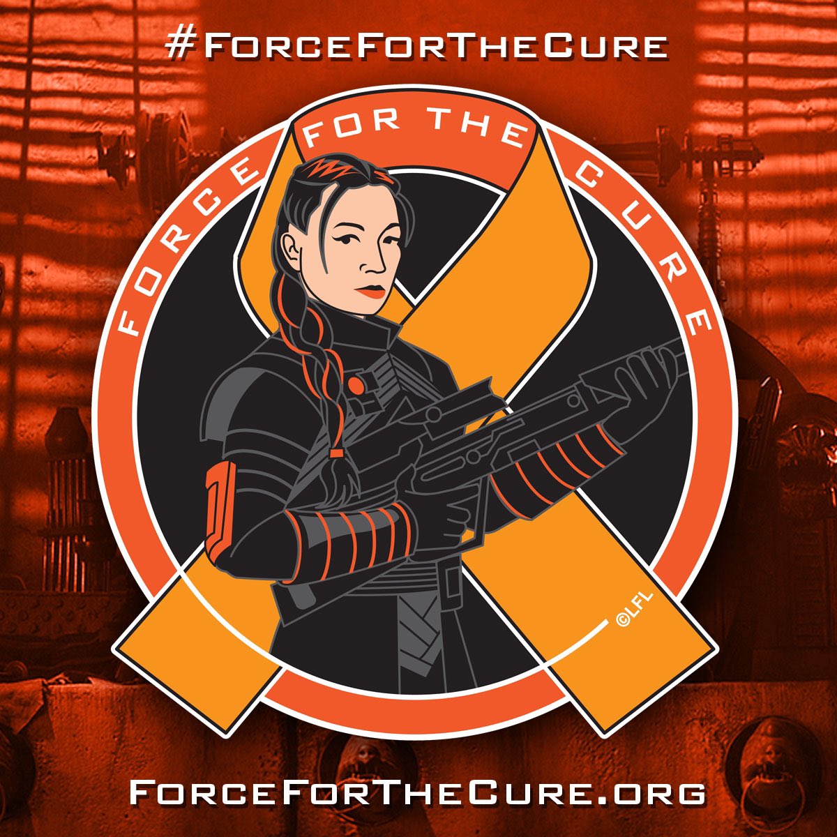 ForceCures's tweet photo. 🧡 October is Diversity Awareness Month! 🧡 This year we continuing to pay tribute to everyone’s favorite assassin! Profits will be donated to the National Diversity Council! This combo is NOW available for Pre-Order! 🧡 #starwars #forceforthecure #pin #patch #diversityawarenes https://t.co/9b38MZNxpN