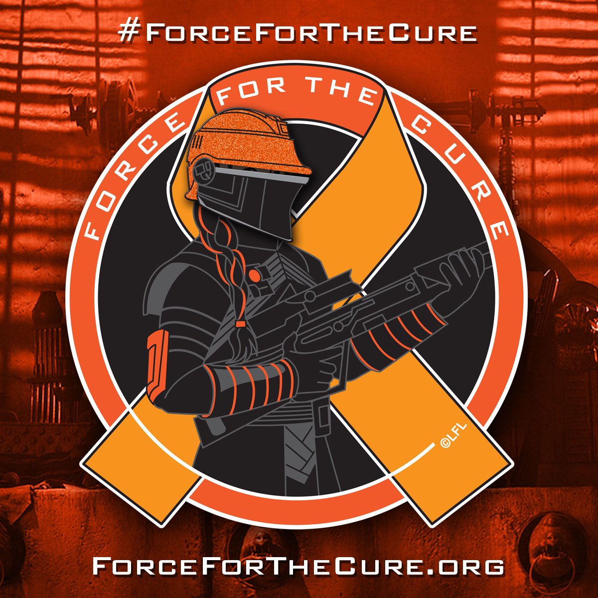 ForceCures's tweet photo. 🧡 October is Diversity Awareness Month! 🧡 This year we continuing to pay tribute to everyone’s favorite assassin! Profits will be donated to the National Diversity Council! This combo is NOW available for Pre-Order! 🧡 #starwars #forceforthecure #pin #patch #diversityawarenes https://t.co/9b38MZNxpN