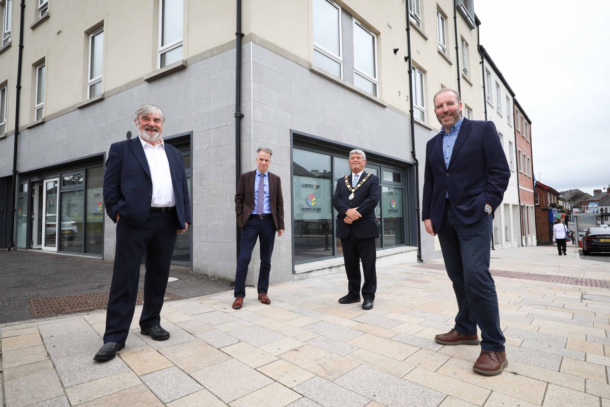 ledcomltd's tweet photo. If you need a flexible and central location for your business, did you know that LEDCOM opened the Work Cube in Ballyclare?
Business owners can use this space as they need it and they’ll also have access to a range of business support services.
Call: 028 2826 9973.
#LEDCOM https://t.co/vSGtwU06cR