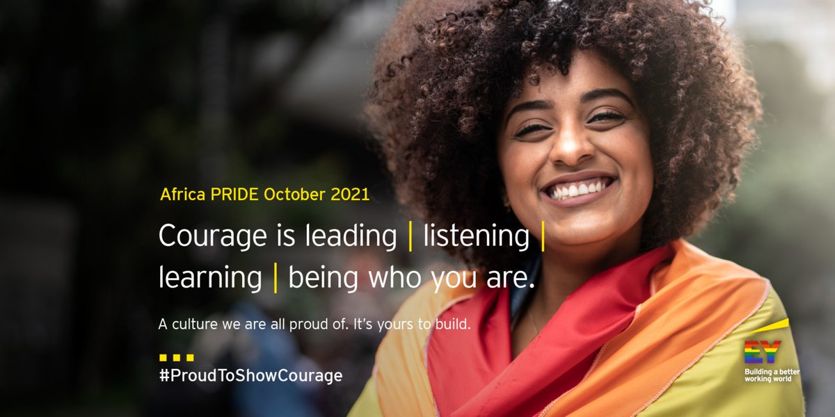 EY_Africa's tweet photo. EY Africa celebrates PRIDE

#ProudToShowCourage https://t.co/vka0kswZHQ