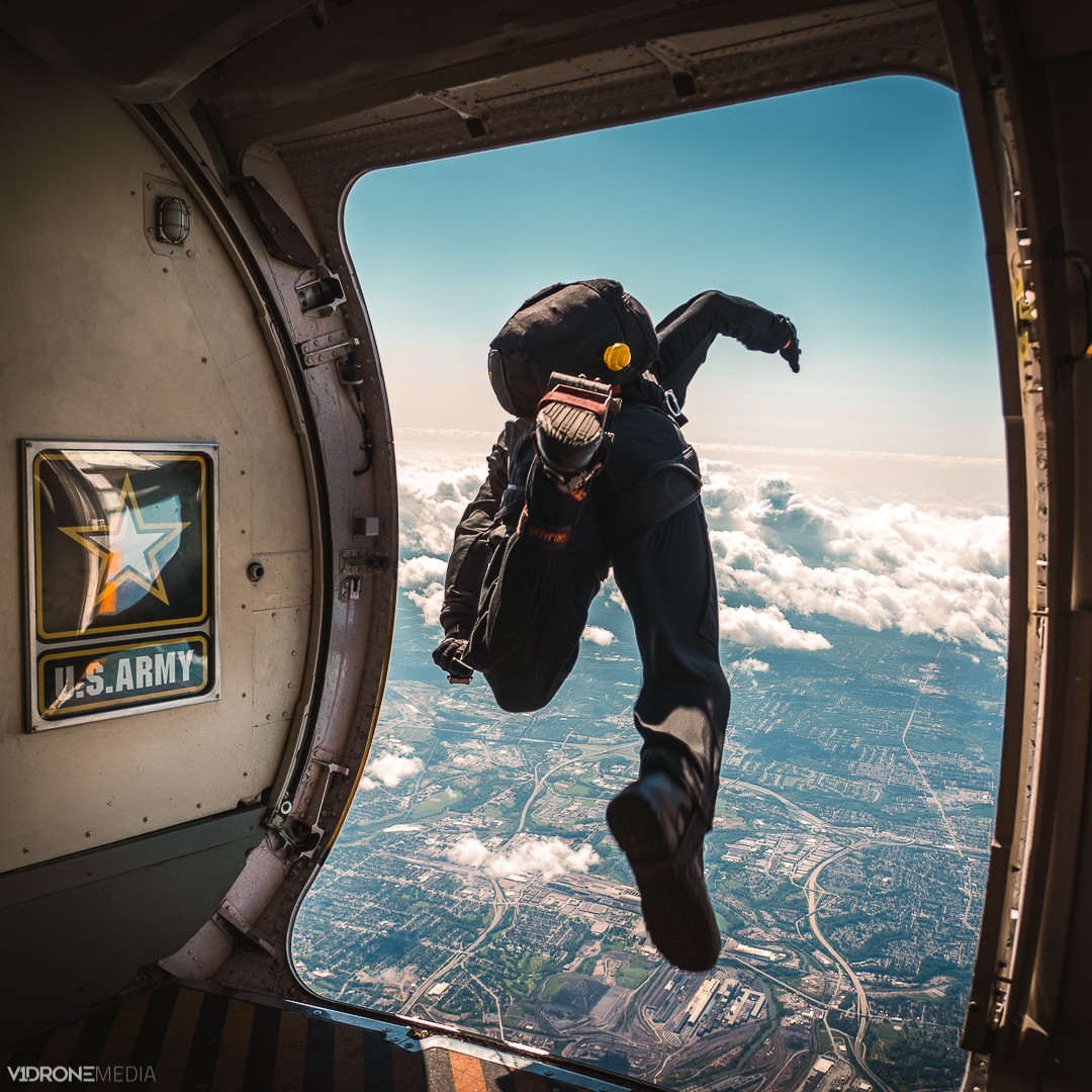 V1DroneMedia (@v1dronemedia) on Twitter photo I took this photo on the US Army Golden Knights Parachute Team airplane while they were performing their jumps during the Cleveland Airshow. They have amazing skills!
<a href="/USArmy/">U.S. Army</a> #skydiving <a href="/DowntownCLE/">Downtown Cleveland</a> <a href="/BurkeLakefront/">Burke Lakefront Air</a> #aerialphoto I took this photo on the US Army Golden Knights Parachute Team airplane while they were performing their jumps during the Cleveland Airshow. They have amazing skills!
<a href="/USArmy/">U.S. Army</a> #skydiving <a href="/DowntownCLE/">Downtown Cleveland</a> <a href="/BurkeLakefront/">Burke Lakefront Air</a> #aerialphoto