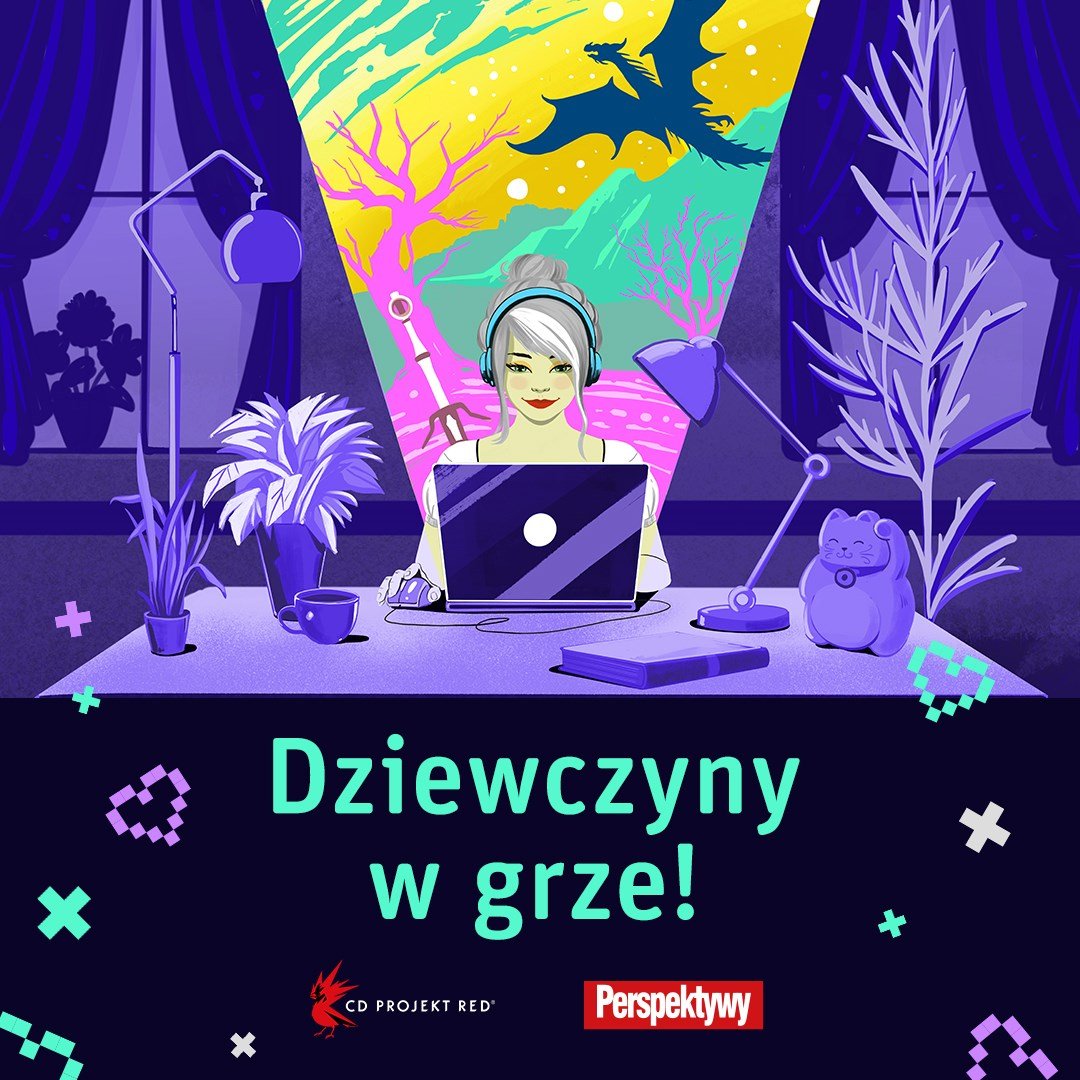 PaweSasko's tweet photo. We have just announced "Dziewczyny w grze!" mentoring program in @CDPROJEKTRED ❤️

It's a scholarship for gifted girls in Poland who are at a disadvantaged socio-economic position. Proud to be one of the mentors - teaching storytelling and quest design! 

https://t.co/2juGNldGz1 https://t.co/rYDzw2OOdd