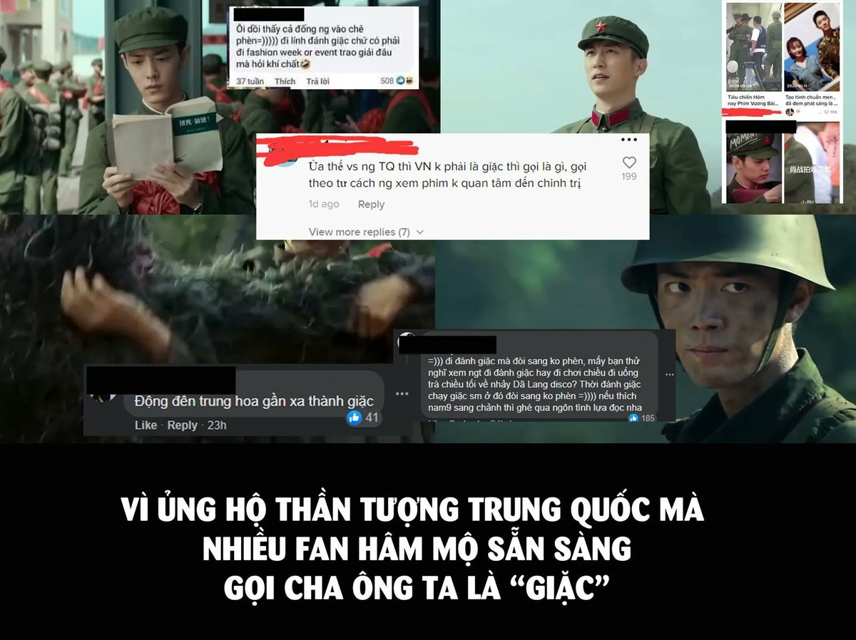 Lam09049719's tweet photo. Bạn thần tượng không ai ngăn cản. Nhưng đừng vì thần tượng mà giẫm đạp lên xương máu của cha ông. Tẩy chay phim rác, tẩy chay phim xuyên tạc lịch sử Việt.

PROTECT VIETNAMESE HISTORY
#AceTroopsfilmdistortsVietnamesehistory
#ParacelandSpratlyislandsbelongtoVietnam https://t.co/9uN2MWl5VI