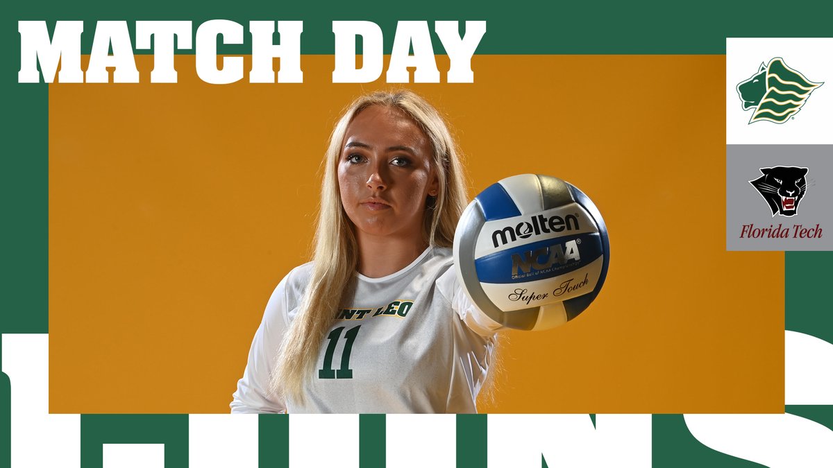 saintleovb's tweet image. MATCH DAY!!!

🦁 Saint Leo Lions
🐈 Florida Tech Panthers
🕓 4:00 p.m.

📍 Melbourne, Fla. | Charles and Ruth Clemente Center

📊 bit.ly/2MGCgCk
📺 bit.ly/2TweXyj

#GoSaintLeo #LIONS🔒