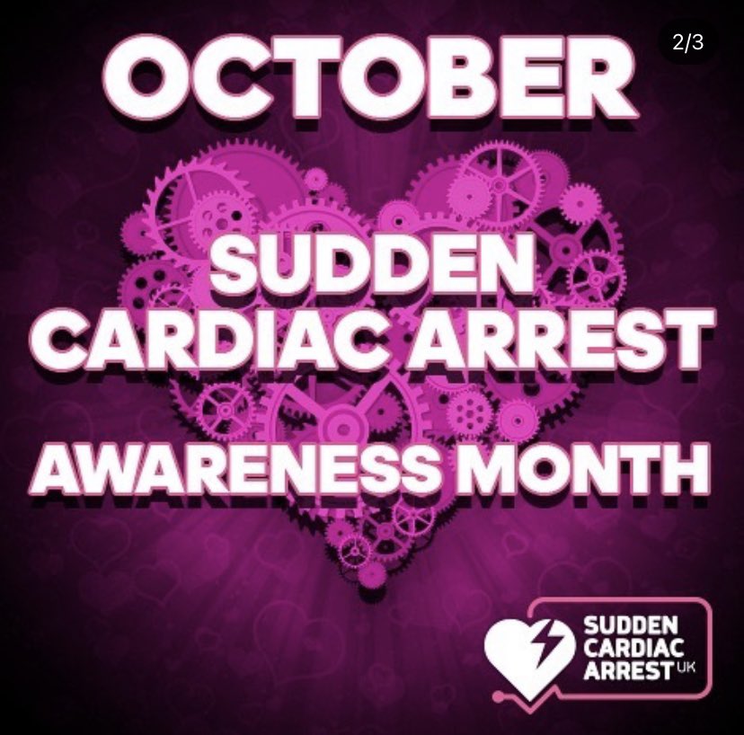 4 rounds of CPR, 8 rounds of AED, and 2 rounds of ICD. #SuddenCardiacArrest is different than a heart attack! #SuddenCardiacArrestAwarenessMonth
