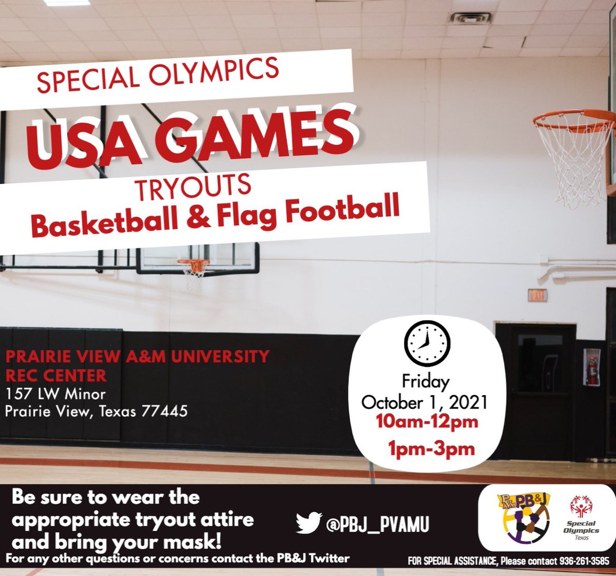 PBJ_PVAMU's tweet photo. GOOD MORNING PANTHERS ‼️‼️ DON’T FORGET TO COME TODAY AND TRYOUT FOR THE USA GAMES😈 See You Soon🗣🗣🗣 https://t.co/8EL8GPG7ot