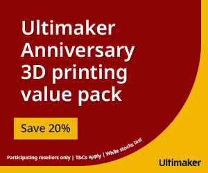 dimensionworks's tweet photo. Congratulations to our partners at Ultimaker on 10 years!  Ultimaker has cracked the code for easy, flexible 3D printing.  Celebrate by getting over 20% off Ultimaker Anniversary Value Packs.
https://t.co/etx65fvzZF https://t.co/3T6xzt9t3z