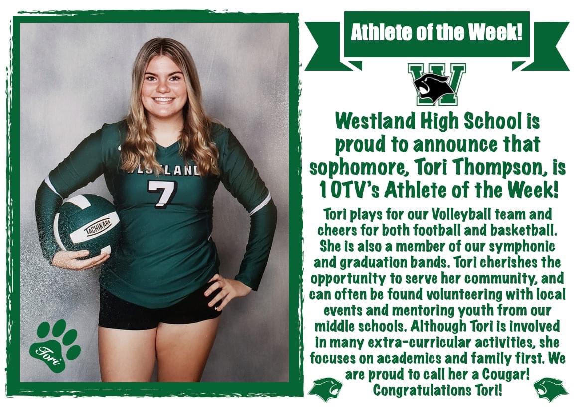 Congratulations Tori! #LCV