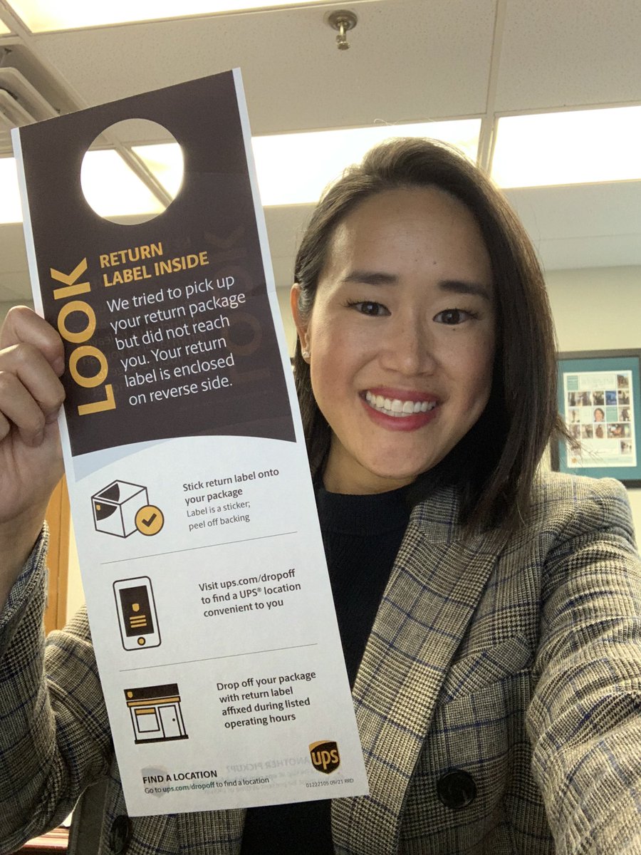 So excited 😆 about our new Door Hangers! #WeAreUPS Coming soon 🔜 to a Door near YOU! @UPSers @NP_UPSers @UPSjobs @UPS