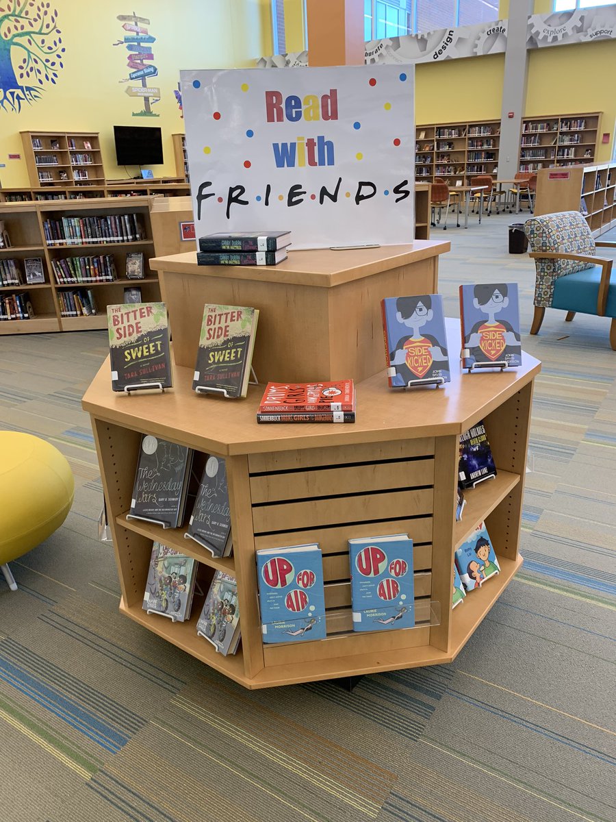 ChrystieJudy's tweet photo. Bring your friends @AFMSChargers and read together! https://t.co/H2CCEOGi2k
