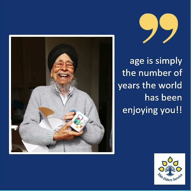 Happy #IDOP2021 #InternationalDayofOlderPersons 💙 here are some photos of our lovely @sikhelders clients 😍 'Age is simply the number of years the world has been enjoying you!'