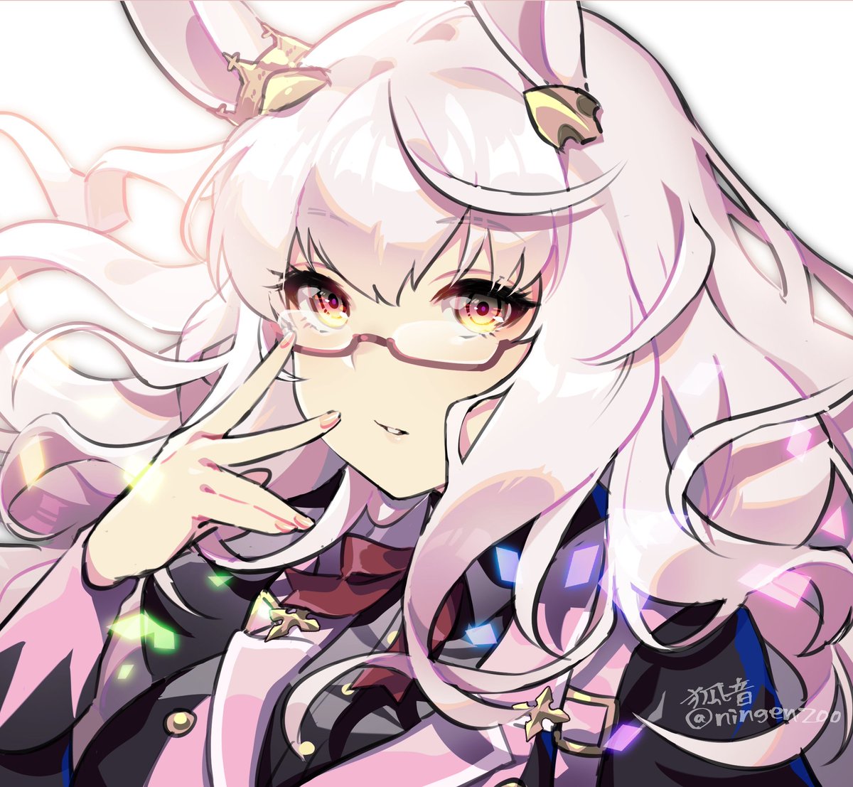 メガネの日 版権メガネキャラ色々 コオンのイラスト