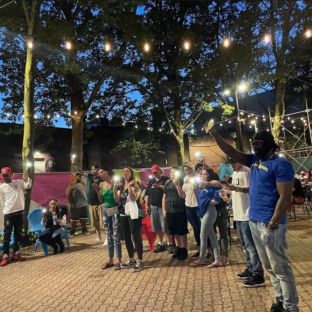 BrocktonBeer's tweet photo. Happy Brocktober! 🍻

Tonight, we celebrate the end of another @provabrockton season after an amazing 4 months getting to know so many of you who have come out in support!

Come out tonight &amp; celebrate with us! Set your GPS to park at 50 Maple Ave in Brockton! See you there 🙏🏿🤩 https://t.co/8exqez7X16