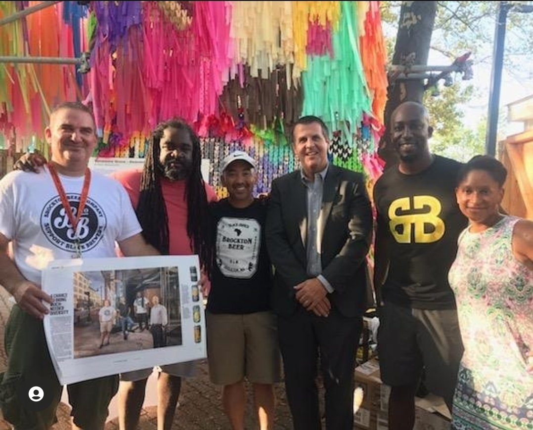 BrocktonBeer's tweet photo. Happy Brocktober! 🍻

Tonight, we celebrate the end of another @provabrockton season after an amazing 4 months getting to know so many of you who have come out in support!

Come out tonight &amp; celebrate with us! Set your GPS to park at 50 Maple Ave in Brockton! See you there 🙏🏿🤩 https://t.co/8exqez7X16