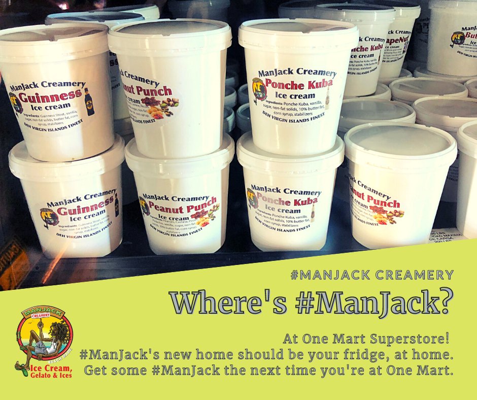 ManJackCreamery's tweet photo. Where's #ManJack? At One Mart Supermarket.
Get a few pints to lock in some weekend fun. https://t.co/zJsHiK54rd
