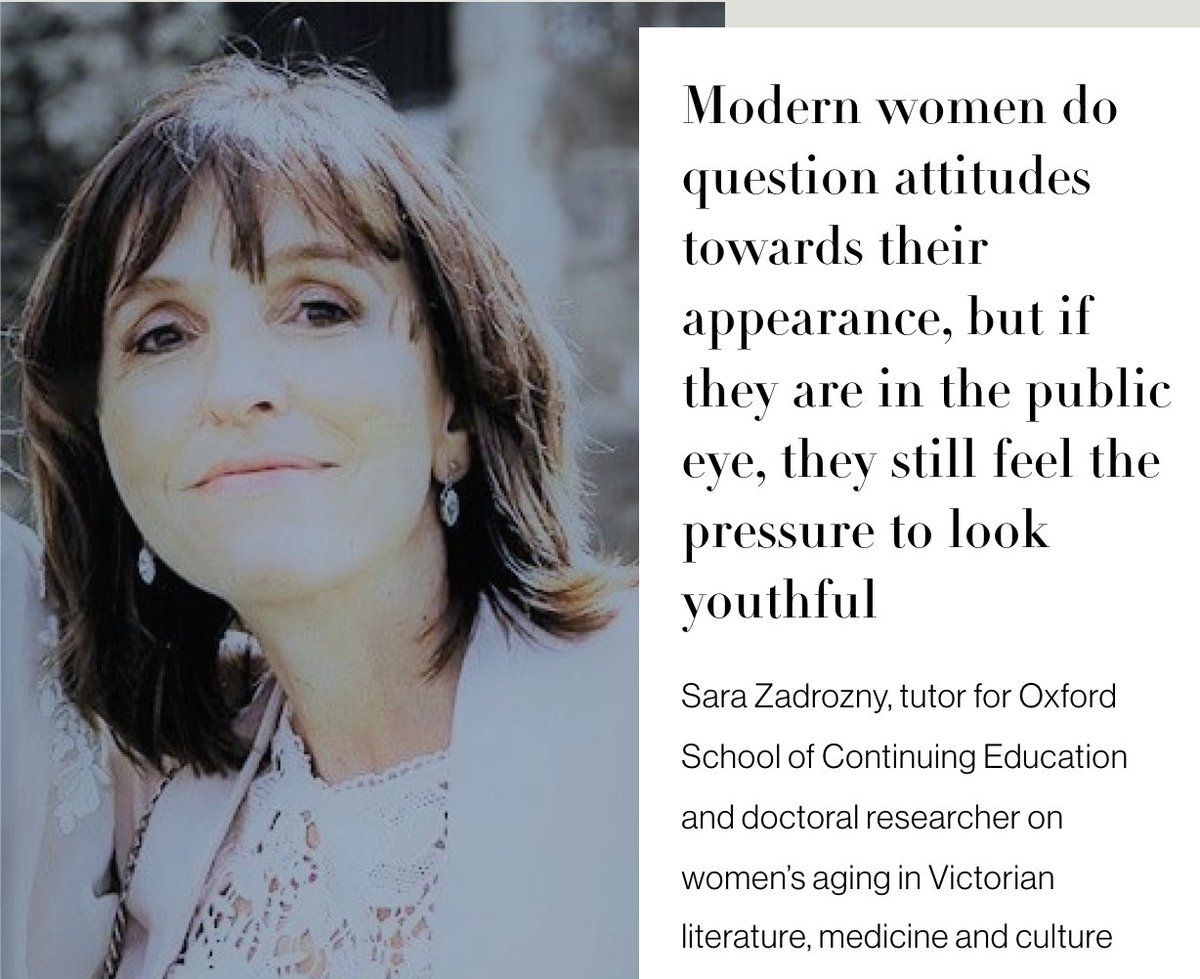The Age Buster 🇺🇦 (@theagebuster) on Twitter photo Whatever women do with their aging bodies is never okay. Why? Blame it on the Victorians
@oldschoo_info @look4thewoman <a href="/cindygallop/">cindygallop.eth</a> <a href="/LiatAyalon/">Liat Ayalon</a> @MervChangeAGEnt <a href="/A_WittenbergCox/">Avivah WittenbergCox</a> <a href="/gatewaywomen/">Jody Day (Gateway Women)</a> @MichaelFKay <a href="/mariannaalda/">Mariann Aalda: Radical Age Nonconformist</a>
bit.ly/SZ_victorians Whatever women do with their aging bodies is never okay. Why? Blame it on the Victorians
@oldschoo_info @look4thewoman <a href="/cindygallop/">cindygallop.eth</a> <a href="/LiatAyalon/">Liat Ayalon</a> @MervChangeAGEnt <a href="/A_WittenbergCox/">Avivah WittenbergCox</a> <a href="/gatewaywomen/">Jody Day (Gateway Women)</a> @MichaelFKay <a href="/mariannaalda/">Mariann Aalda: Radical Age Nonconformist</a>
bit.ly/SZ_victorians