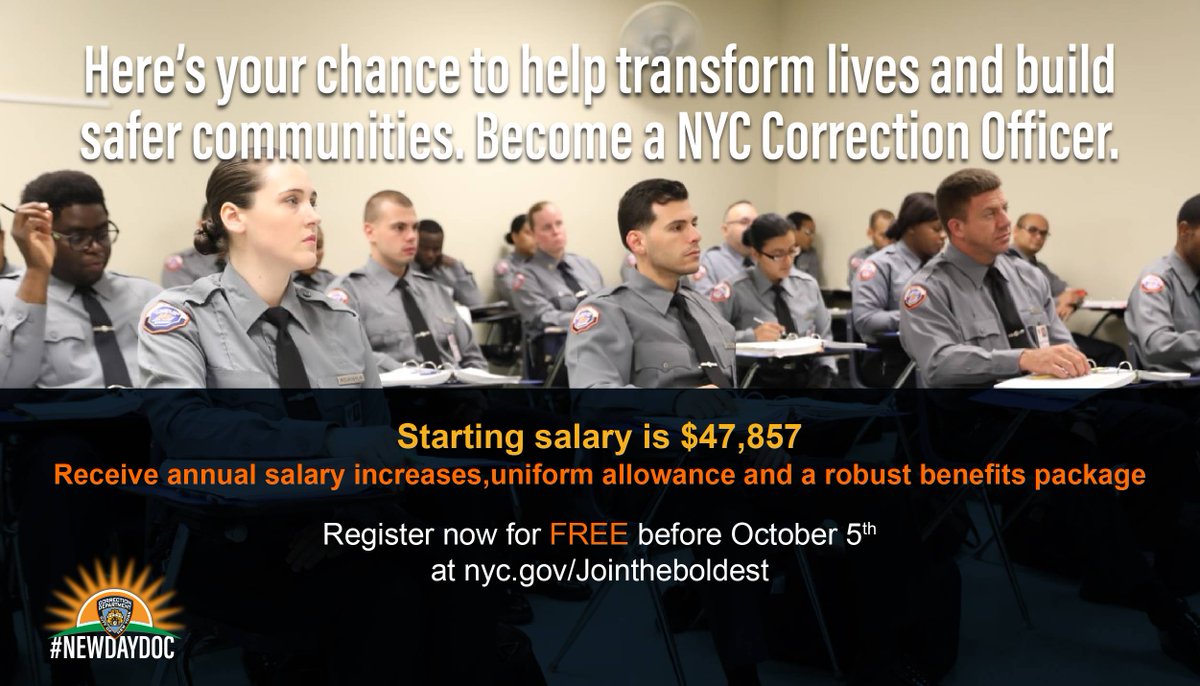 NYCDOC Recruitment tweet media
