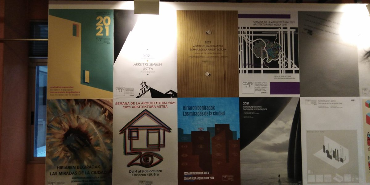 COAVNbiz's tweet photo. 📣 Visita las exposiciones de las fotografías y carteles presentados a los concursos convocados por la Semana de la Arquitectura 2021. #coavnbizkaia https://t.co/JW74i6YRRy