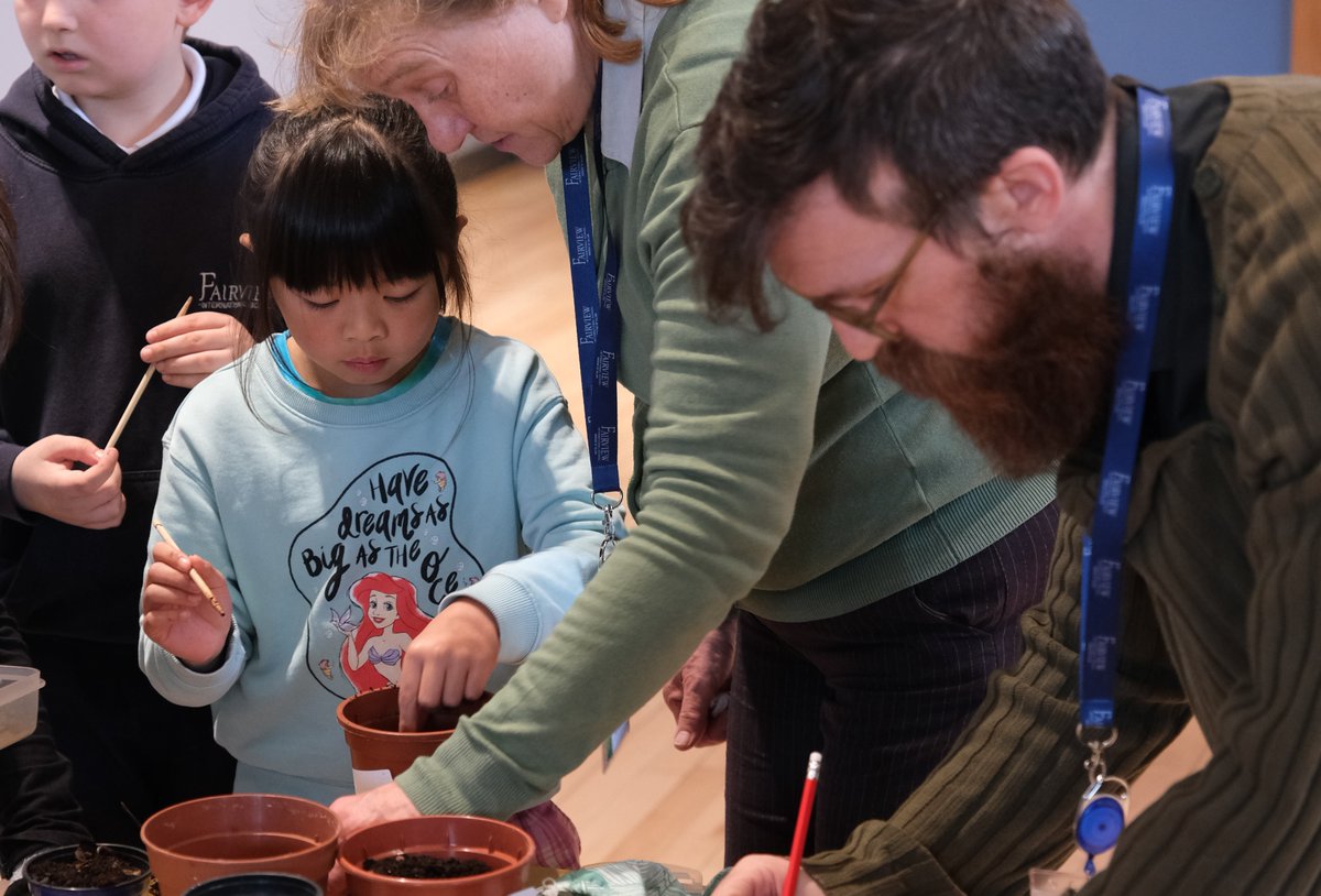 FairviewBofA's tweet photo. Today was #JustOneTree day and students attended an assembly, highlighting climate change, deforestation and the importance of tree’s to our planet. We have raised money through ‘wear something green’ donations and have been planting apple and plum tree seeds #FairviewEvents https://t.co/nQi5ZkFePO