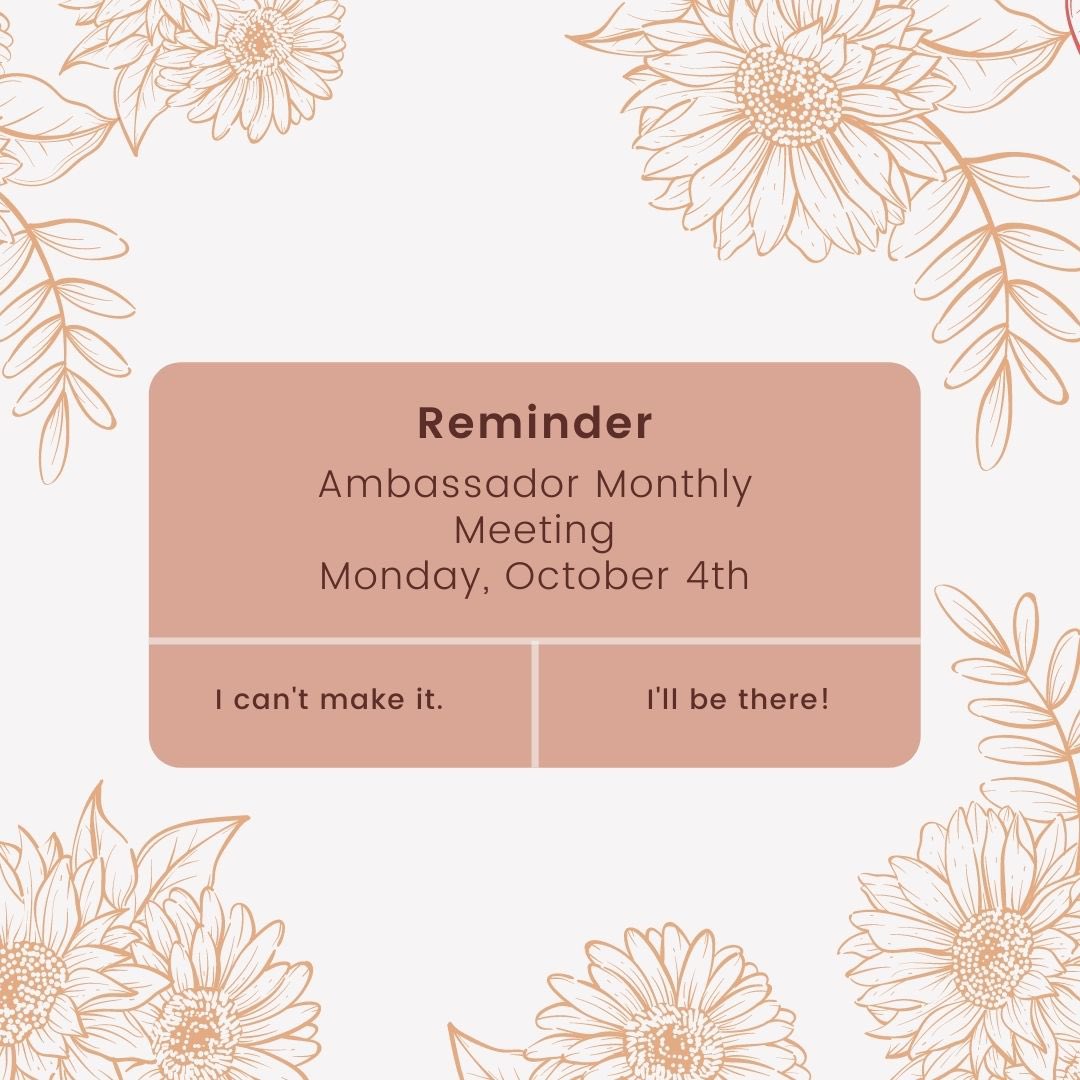 buambass's tweet photo. Our next monthly meeting is Monday, October 4th!
Email ambass@bu.edu with any conflicts. 
Hope to see you at 5:00pm at 233 Bay State Road! https://t.co/vNFFcGdP4Q