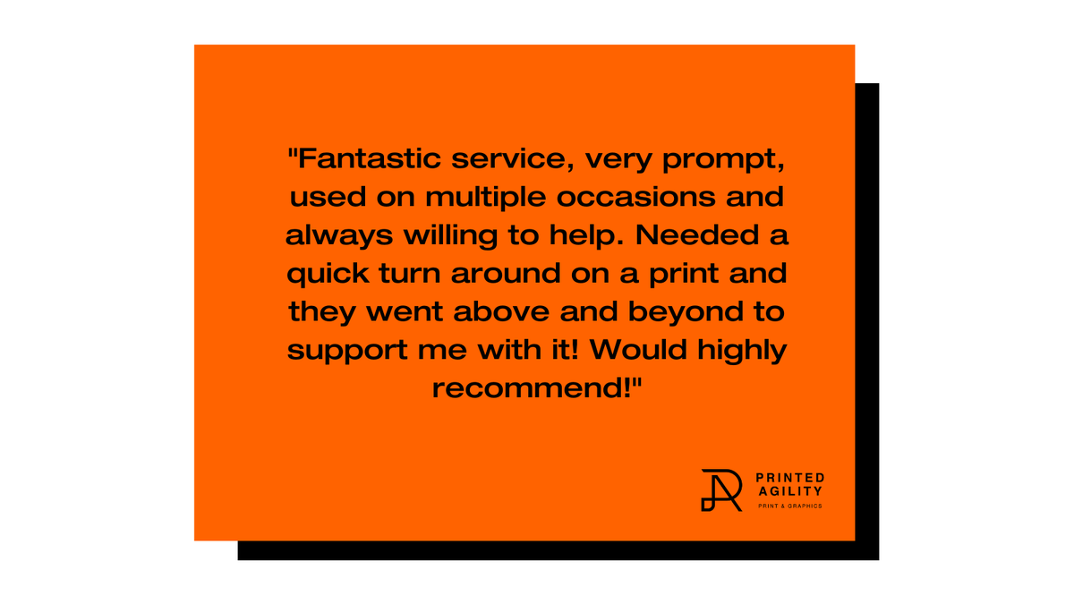 PrintedAgility's tweet photo. Thank you for your review!😀

We always appreciate our customers taking the time to write such lovely things about our products and services. We go above and beyond to help our customers and make sure they are happy.

Head over to our website:

https://t.co/UljP2hGKt8 https://t.co/VmsOV7hFdb