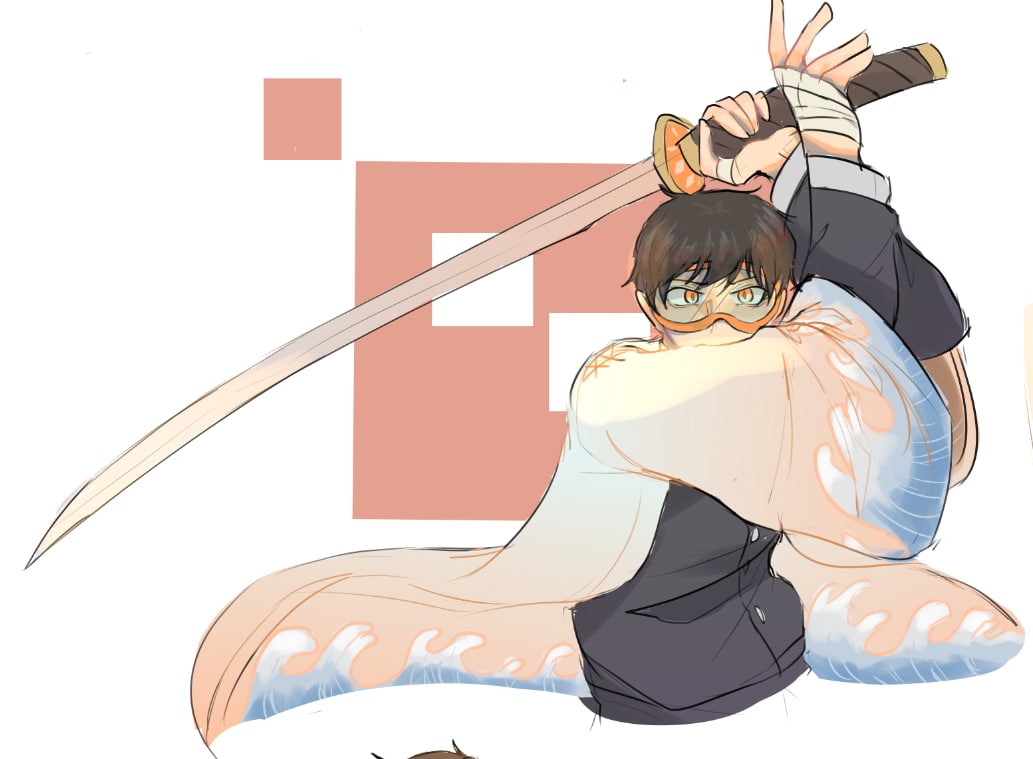 4isyxh's tweet image. @mohweeLIVE hey rmbr when u asked for a Demon Slayer AU of urself? Yea i did a redraw 😎
.
.
Also Breath of the Waves?? 😗👍
#mohwee #mohweefanart