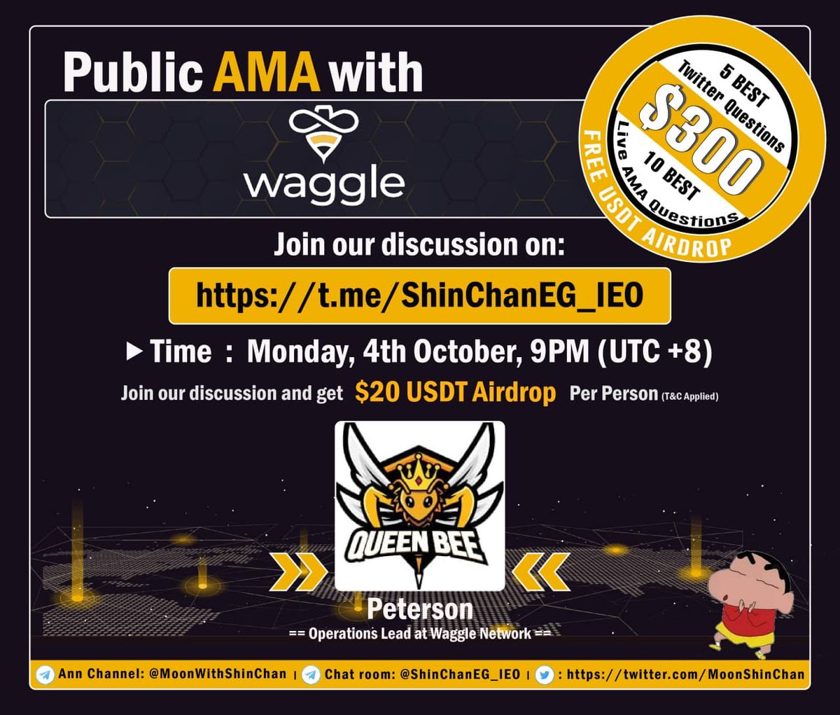 Moon With Shin Chan tweet media