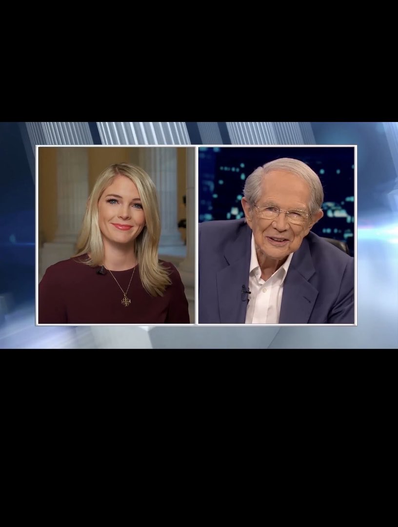 Today on the 60th anniversary of the <a href="/700Club/">The 700 Club</a> being on air, my wonderful grandfather Pat Robertson announced his retirement from TV. I’m so grateful for the years I’ve had working w/ him and I can’t wait to see what God has in store for him &amp; CBN in this new season to come! ❤️🙌