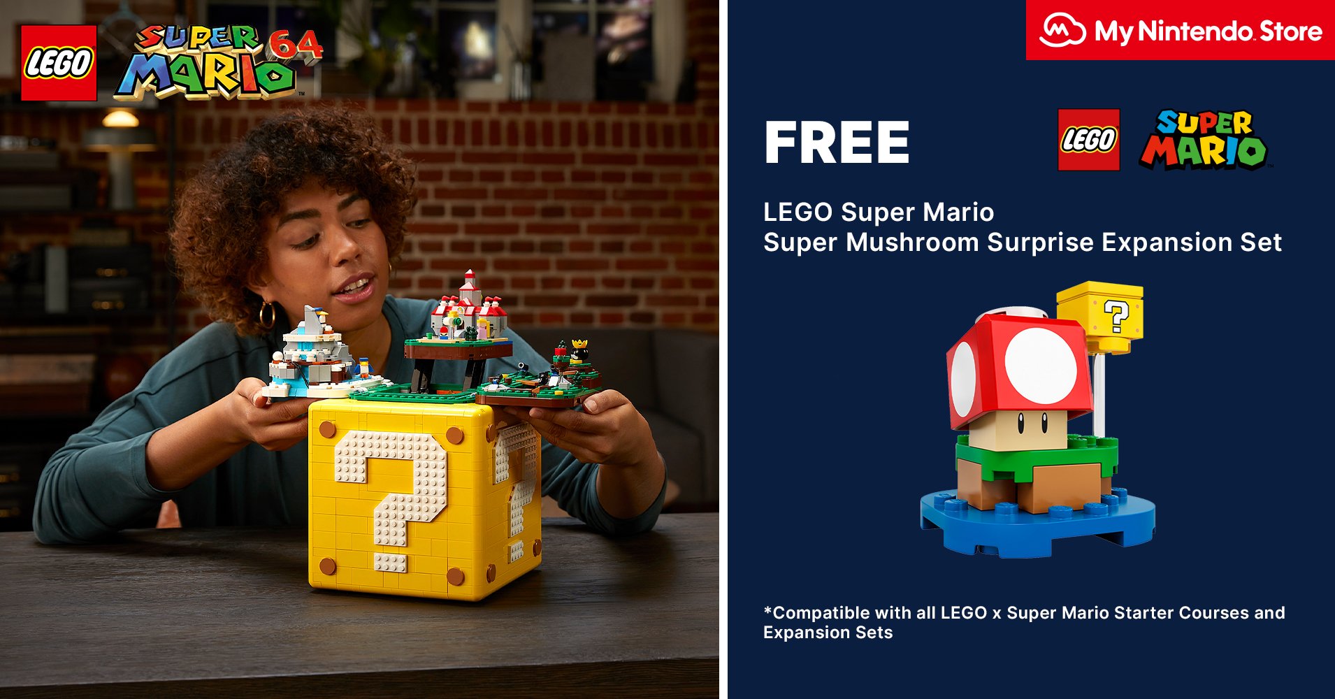 Lego super mario super mushroom surprise new arrivals
