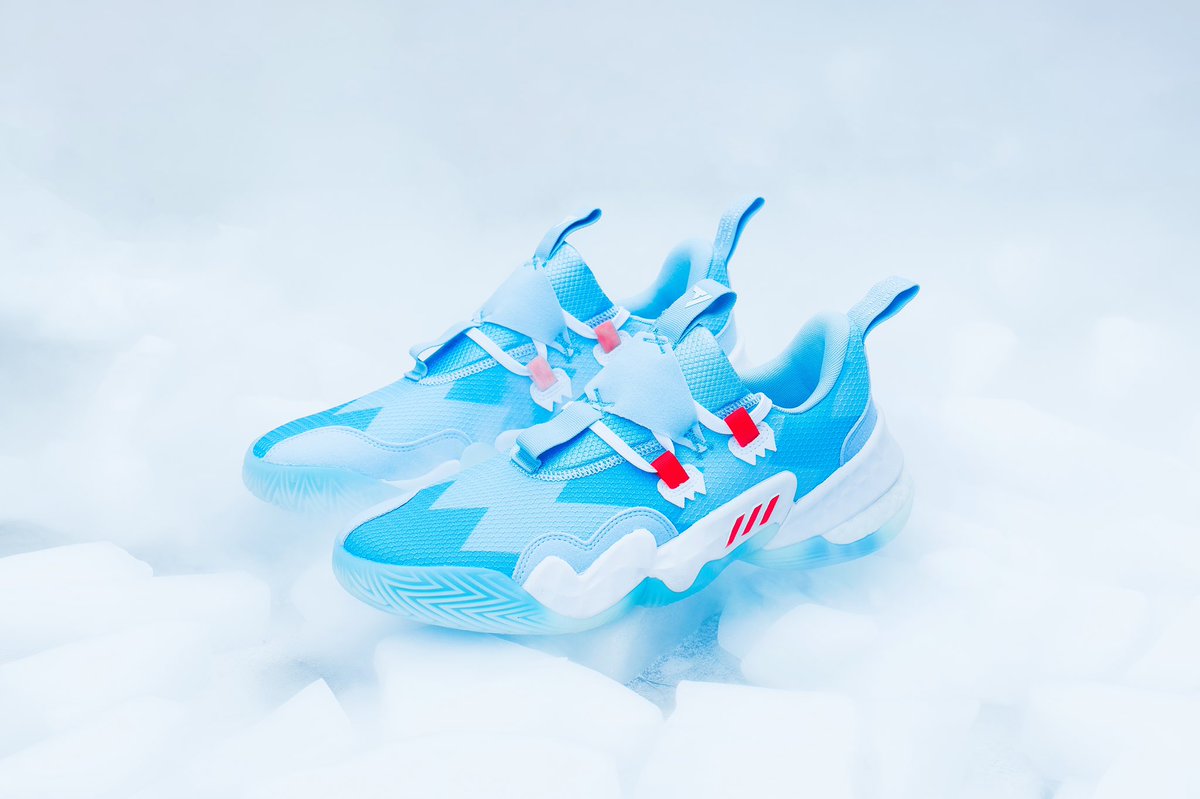 TheTraeYoung's tweet image. SO ICY🥶❄️
I’m excited to share with you all the official @adidasbasketball
#TraeYoung1 Icee shoe! This shoe brings back so many memories growing up and grabbing an Icee drink after practice😋 Click Link to shop and get your pair today! 
#AlwaysRemember 
adidas.com/us/trae-young-…