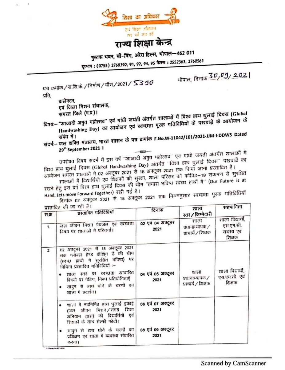 हगने से लेकर हाथ धोने के प्रोपेगेंडा के लिए सरकार और प्रशासन को अभियान चलाना होता है लेकिन समाज की वास्तविक समस्या पर सरकार और प्रशासन दोनों मौन हैं।मध्य प्रदेश में 2018 की शिक्षक भर्ती को कोर्ट में उलझा कर सरकार जनता के साथ खेल रही है। 
<a href="/narendramodi/">Narendra Modi</a> <a href="/OfficeofSSC/">Office of Shivraj</a> <a href="/Indersinghsjp/">इन्दरसिंह परमार</a>