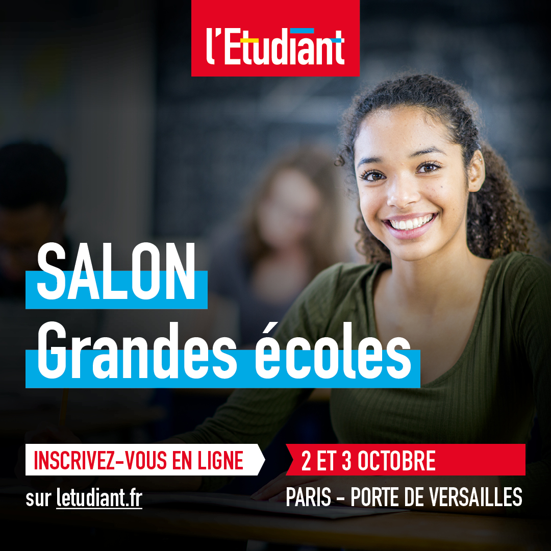 J-1 : RDV sur le salon des Grandes Écoles de l'Étudiant Paris Porte de Versailles les 2 et 3 octobre de 10h à 18h. Les équipes d'ECRICOME vous attendent sur le stand G29. <a href="/EMStrasbourg/">EM Strasbourg (FR)</a>  <a href="/KedgeBS/">KEDGE Business School</a> <a href="/MontpellierBS/">MontpellierBS</a> <a href="/NEOMAbs/">NEOMA Business School</a> <a href="/RennesSB/">Rennes SB</a>