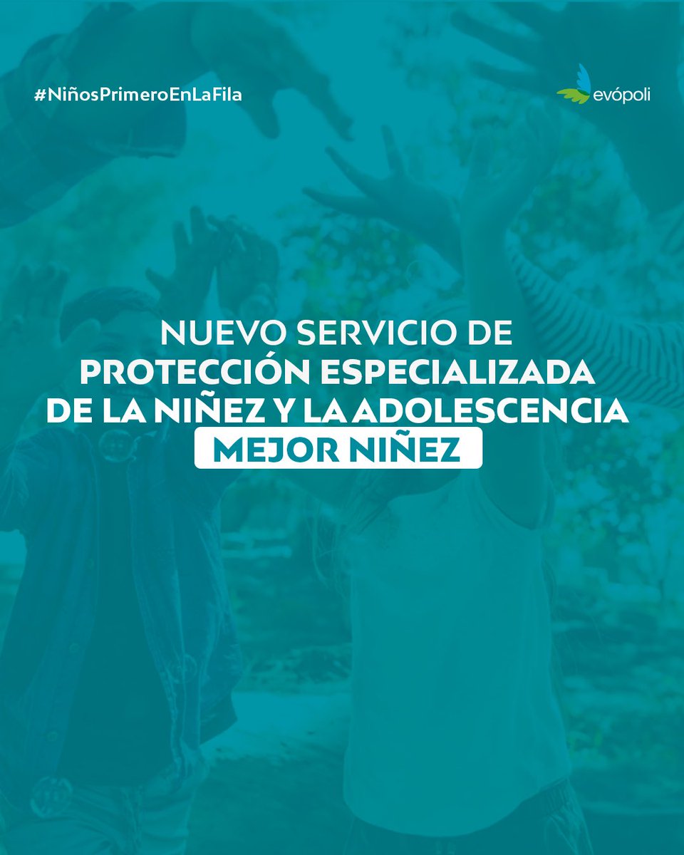 evopoli's tweet photo. Los niños, niñas y adolescentes deben ir primero en la fila, especialmente cuando se trata de los más vulnerables, por eso celebramos la puesta en marcha del nuevo Servicio Nacional de Protección a la Niñez y la Adolescencia #MejorNiñez. #NiñosPrimeroEnLaFila https://t.co/TCiTehngpX