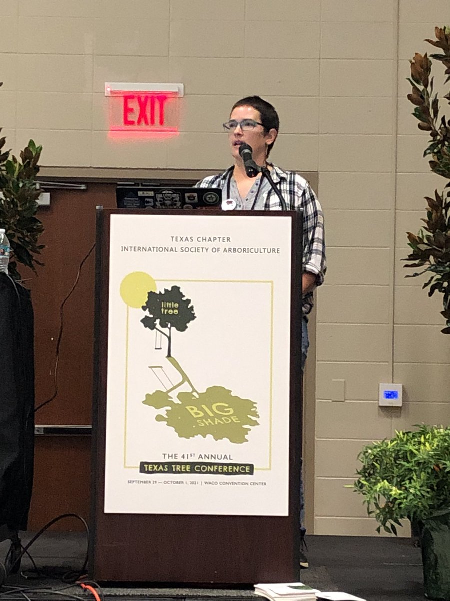 danakarcher's tweet photo. @danabug113 giving Texas arborists the 911 on Emerald Ash Borer through @AshIsOnTheLine project out of Colorado. @SustainTheKey @DaveyTree @CSFS_Outreach #eab #isatexas #nastybug https://t.co/d9MrowIFpl