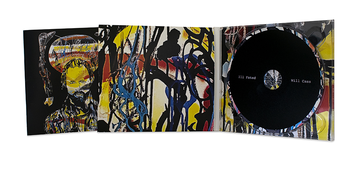 MTS_CD_DVD's tweet image. Now then, we really do like this one. 
Manufactured for the amazing Will Cass ‘Ill Fated’ is a duplicated CD presented in a 4-panel digipak with tunnel pocket with accompanying 12-page booklet. Great to see Will back for a re-run.
Awesome music, brilliant artwork, top product!