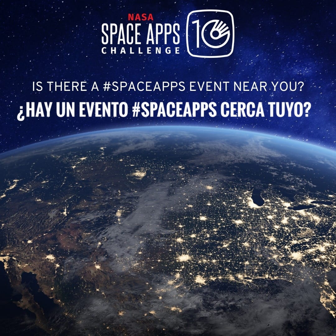 CONAE_Oficial's tweet photo. ⏰¡Importante!

¡#SpaceApps 2021 está abierto para registrarse! 

Participá en una experiencia de #hackathon completamente virtual. 

¡No te lo pierdas! 

Inscribite  aquí ➡️https://t.co/KK2030BB0P

#NASASpaceAppsArg #SpaceApps https://t.co/9ukqggiH8Z