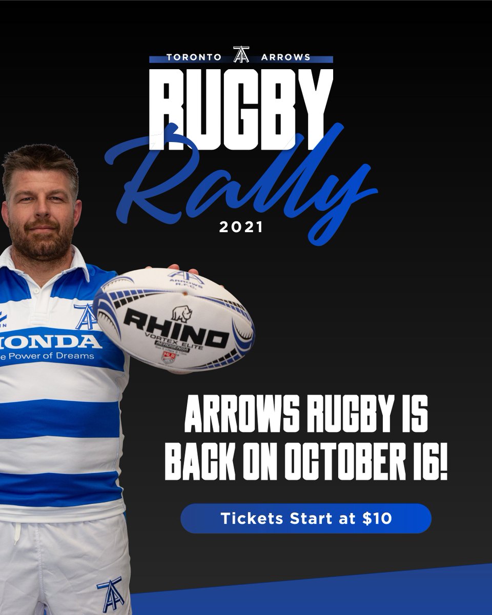 𝐓𝐢𝐜𝐤𝐞𝐭𝐬 𝐟𝐫𝐨𝐦 𝐣𝐮𝐬𝐭 $𝟏𝟎☑️
𝐁𝐞𝐞𝐫 𝐆𝐚𝐫𝐝𝐞𝐧☑️
𝐊𝐢𝐝𝐬 𝐙𝐨𝐧𝐞☑️
𝐋𝐢𝐯𝐞 𝐑𝐮𝐠𝐛𝐲 𝐔𝐧𝐢𝐨𝐧 𝐛𝐚𝐜𝐤 𝐢𝐧 𝐭𝐡𝐞 𝟔𝐢𝐱☑️

Get your tickets now👉bit.ly/3lsKcWk

#RugbyRally | #ArrowsUp
