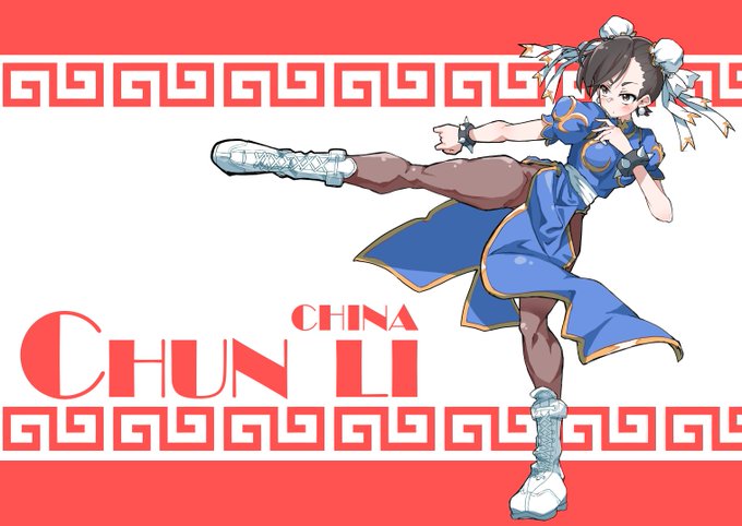 キーン✈️ 「チャイナ」
#StreetFighter #春麗 #格ゲーキャラ描こうぜ 