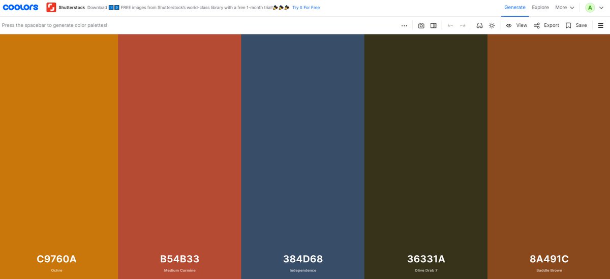 Huber099's tweet photo. This color palette though...😍
Just @coolors_co-ed it and I'm OBSESSED
#cartography #gischat #GIS #maplife https://t.co/1ULpuiEgn6