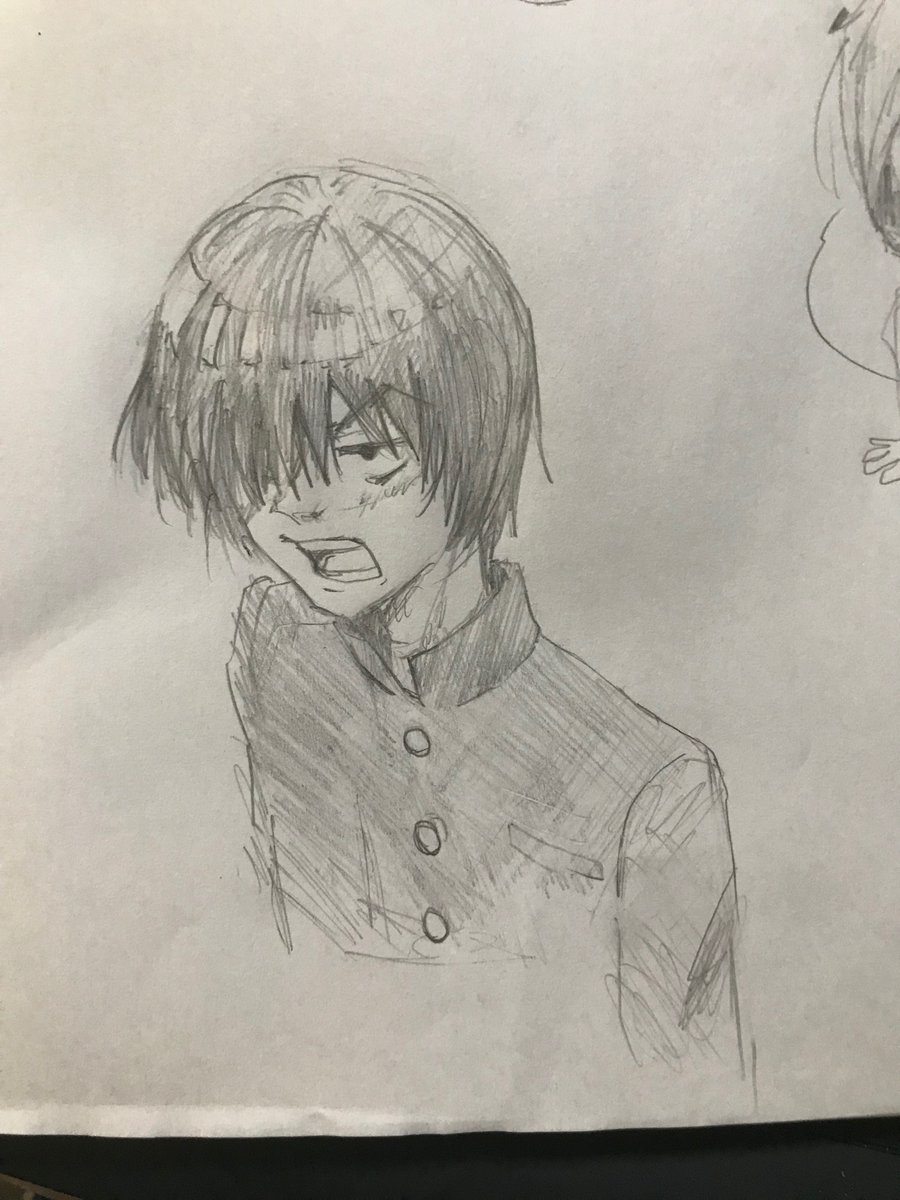 おじさんの漫画に出てくるキャラを描いた
(おじさんは漫画家じゃありません) 