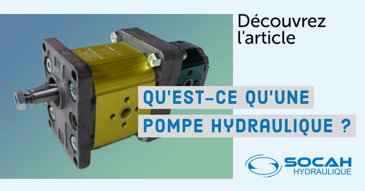 Qu'est-ce qu'une pompe #hydraulique ? 
👉Retrouvez toutes les informations dans l'article rédigé par notre chef produit : bit.ly/3kWtJL1