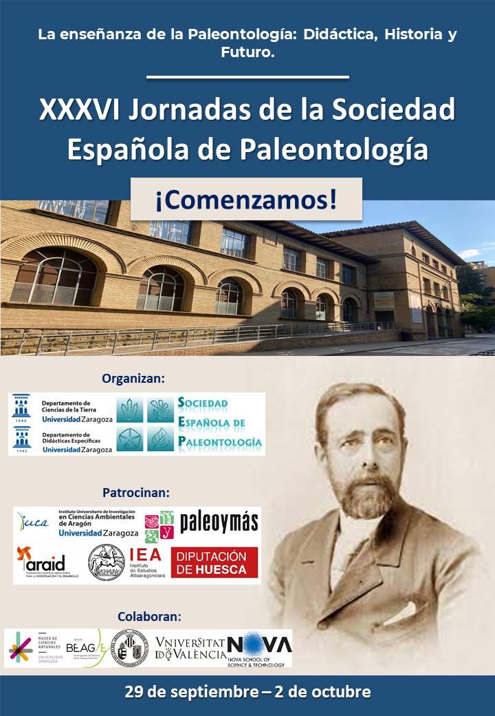 CampusHuesca's tweet photo. Más de un centenar de participantes y 80 comunicaciones en el congreso @Sepaleontologia que tiene su sede en @CampusHuesca-@unizar, con motivo del centenario de #LucasMallada 

#Paleontología #SociedadEspañoladePaleontología #CampusdeHuesca
https://t.co/z9nzyb2fBL https://t.co/vdTTF1itX1